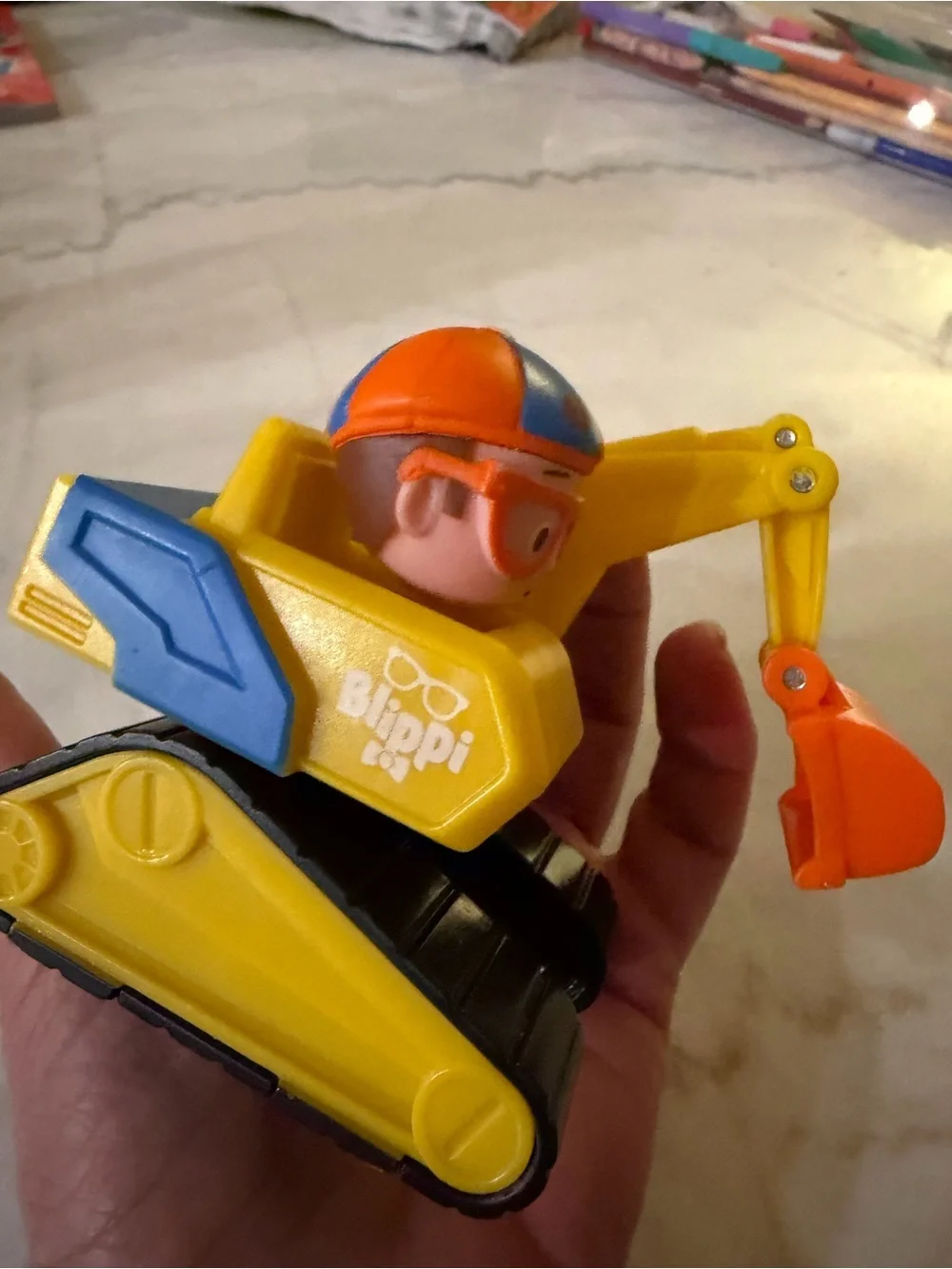 Blippi - Mini Vehicle Toy Excavator